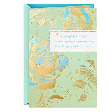 Hallmark Birthday Card for Daughter Flowers