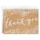 Hallmark Bulk Kraft Thank You Notes 100 Blank Cards with Envelopes for Weddings Engagement Parties Bridal Showers
