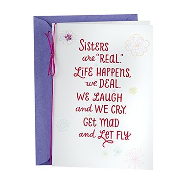 Hallmark Mothers Day Card for Sister True Friends