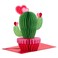 Hallmark Paper Wonder Pop Up Valentines Day Card Cactus