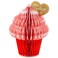 Hallmark Paper Wonder Pop Up Valentines Day Card Honeycomb Cupcake