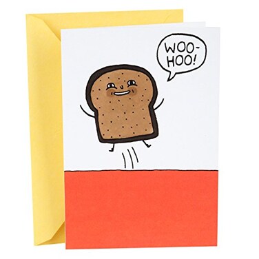 Hallmark Shoebox Funny Birthday Card or Congratulations Card Toast 349RZF1005