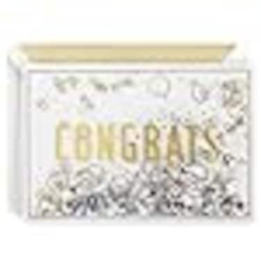 Hallmark Signature Congratulations Engagement Card Bridal Shower Card Wedding Card Congrats Confetti