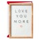 Hallmark Signature Romantic Birthday Card Love You More Letterboard