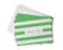 Hill Valley Greetings Green Striped Thank You Cards 48 Classic Note Cards with Envelopes Perfect for Special Events Businesses