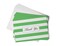 Hill Valley Greetings Green Striped Thank You Cards 48 Classic Note Cards with Envelopes Perfect for Special Events Businesses