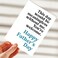 Hqulpr Funny Fathers Day Cards for Dad from Daughter Son Dad Card Fathers Day Present 7x5 inches Greeting Card