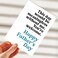 Hqulpr Funny Fathers Day Cards for Dad from Daughter Son Dad Card Fathers Day Present 7x5 inches Greeting Card