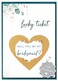Joli Coon Will you be my bridesmaid scratch card Bridesmaid proposal with envelope Eucalyptus