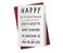 Karto Funny 35th Birthday Card for Men Women Large 55x85 inch 35 Years Old Birthday Cards for Him Her You Are Lucky