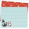 Koko Paper Co Nautical Thank You Cards 25 Flat Note Cards and Envelopes Printed on Heavy Card Stock
