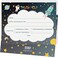 Koko Paper Co Space Multiplechoice Fillin Thank You Cards 25 Flat Cards and 25 Bright White Envelopes Printed on Heavy Card Stock