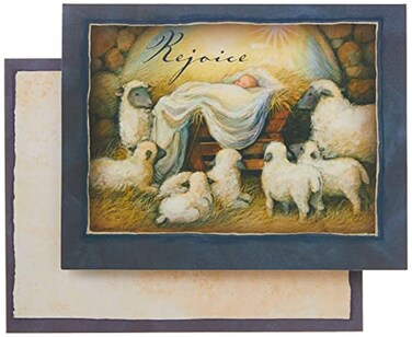 Lang Rejoice Boxed Christmas Cards by Susan Winget
