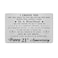 LGQDYMZ 21 Year Anniversary Card Gifts for Him Husband Happy 21st Wedding Anniversary Cards Gift for Men Engraved Metal Wallet Insert