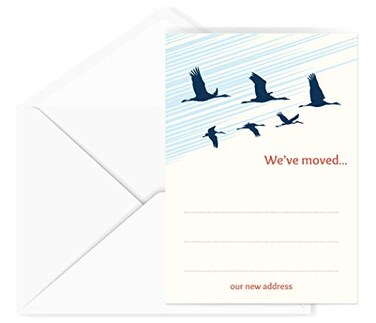 Little Notes by Comptime Weve Moved Moving Cards 24 Cards and Envelopes