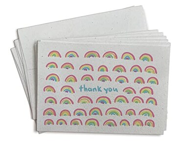 Sugartown Greetings Little Rainbow Thank You Cards 24 Greeting Cards with Envelopes