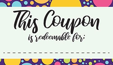 Lone Star Art Set of 50 Coupon Cards