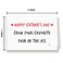 Longkado Perfect Fathers Day Card Funny Paper Card for Daddy Love Dad Card from Son Or Daughter