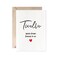 MAGJUCHE 12th Anniversary Card Twelve Years Down Forever To Go Romantic Valentines Day Wedding Card For Husband Wife