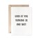 MAGJUCHE 31st Birthday Card Funny For Men or Women Turning 31 Birthday Card For Son Daughter Or Friend