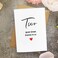 MAGJUCHE Second Anniversary Card Two Years Down Forever To Go Romantic 2nd Valentines Day Wedding Card For Husband Wife