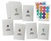 Sugartown Greetings Minimalist Happy Birthday Note Cards Set 24 Blank Greeting Cards with Envelopes Colorful Seals