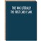 Modern Wit Happy Birthday Card Single 425 X 55 Greeting Card With Envelope Blank Inside Funny Cards For Men And Women This Was Literally The First Card I Saw