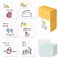 Monolike Daybyday Card Comfort for you Mix 36 Mini Single cards 36 envelopes 36 stickers Package