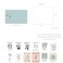 Monolike Daybyday Card Henri Matisse Drawing Mix 36 Mini Single cards 36 envelopes 36 stickers Package