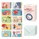 Monolike Mini Single cards Fall in newtro ver2 mix 50 mini Single cards 25 envelopes package
