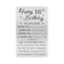 MOQIYXL 16th Birthday Card for Son 16 Year Old Gifts for Son Engraved Wallet Card