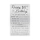 MOQIYXL 16th Birthday Card for Son 16 Year Old Gifts for Son Engraved Wallet Card