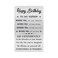 MOQIYXL Nephew Birthday Card Happy Birthday Nephew Gifts Ideas Small Engraved Wallet Card