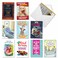 NobleWorks 10 Get Well Cards Funny Assorted Humor Hilarious Feel Better Soon Greeting Cards Boxed Set thoughtful Remedies AC9373GWGB1x10