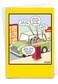 NobleWorks Funny Fathers Day Greeting Card with 5 x 7 Inch Envelope 1 Card Drive Thru C10438FDG