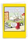 NobleWorks Funny Fathers Day Greeting Card with 5 x 7 Inch Envelope 1 Card Drive Thru C10438FDG