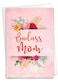 NobleWorks Funny Mothers Day Card with Envelope Loving Humor Greeting Card for Mom Badas Mom C3130MDG