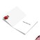NobleWorks Fathers Day Greeting Card with 5 x 7 Inch Envelope for Dad Pa Pop Daddy Stepfather 1 Card Kitty Love You This Much C10401FDG