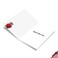 NobleWorks Fathers Day Greeting Card with 5 x 7 Inch Envelope for Dad Pa Pop Daddy Stepfather 1 Card Kitty Love You This Much C10401FDG