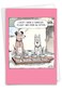 NobleWorks Humorous Funny Puppies Birthday Greeting Card with 5 x 7 Inch Envelope 1 Card for Men and Women Bday Dog Sampler Flight C10294BDG