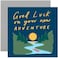 Old English Co New Adventure Good Luck Card Fun Leaving Card New Job Relocation Expat University Blank Inside Envelope Included