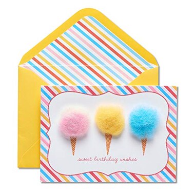 Papyrus Birthday Card Cotton Candy