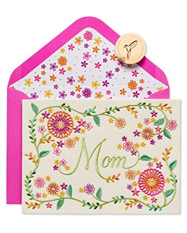 Papyrus Birthday Card for Mom Wonderful Day