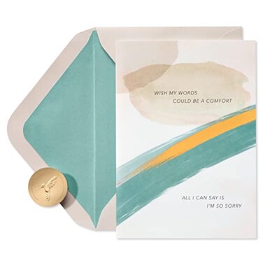 Papyrus Blank Sympathy Card Wish My Words Could Be A Comfort