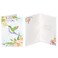 Papyrus Deluxe Boxed Birthday Card Assortment Floral and Candles 4Count