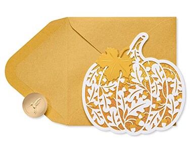 Papyrus Thanksgiving Card Thinking of You