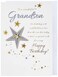 Piccadilly Greetings Traditional Birthday Card GrandsonGreen 9 x 6 inches