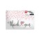 Pro Supply Global 50 Count of Large 4x6 Valentines Day Fading Hearts Thank You Insert Cards Without Envelopes For Your Small Online Business Displays Customer Appreciation