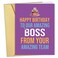 Qiliji Big Birthday Card for Boss Happy Birthday Card from Your Amazing Team Boss Birthday Party Jumbo Bday Card