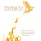 Salutare Stationery Dove of Fire Confirmation Card